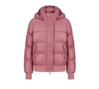 Doudoune Armani Exchange - Réf. 8NYB40-YNYNZ-1493. Couleur : Rose. Détails. - Capuche amovible par zip métallique. - Fermeture par XS