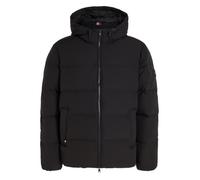 Tommy Hilfiger Doudoune Homme Down Hooded Puffer Jacket avec Capuche, Noir (Black), XXL