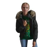 Superdry Veste Bomber Flight en Nylon Vert XS Femme