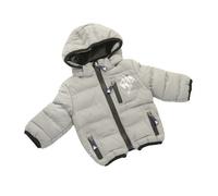 Doudoune bébé garçon Peak Mountain LECARFO - Gris - 6 mois - Capuche amovible 6 mois