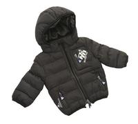 Doudoune bébé garçon - PEAK MOUNTAIN - LECARFO - Noir - 6 mois - Capuche amovible 12 mois