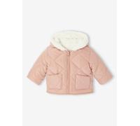 Doudoune bébé réversible vieux rose 12M(74CM)
