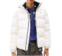 Tommy Jeans Veste Matelassée Homme Essential Down Jacket Chaude, Blanc (Ecru), L
