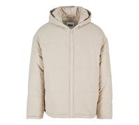 Doudoune bloc à capuche Urban Classics Beige S