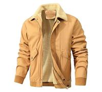 Doudoune Blouson Homme Hiver Chaud Manteau épais Veste Moto épaissir Chaud Slim Manteau à Capuche Hiver Veste Matelassée Zipper Basique Jacket Couleur Unie Bon Marché avec Cordon