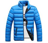 Doudoune Blouson Homme Hiver Chaud Manteau épais Veste Moto épaissir Chaud Slim Manteau à Capuche Hiver Veste Matelassée Zipper Basique Jacket Couleur Unie Bon Marché avec Cordon