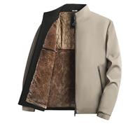 Doudoune Brillante Homme Veste Mi Saison Veste Chaude, Puffer Hommes Thermiques Épaissie Au Jour Le Jour Doudoune Section Courte sans Capuche Respirante Extérieur Intérieur Décontractés