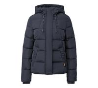 Doudoune chaude à capuche femme QS Bleu XL