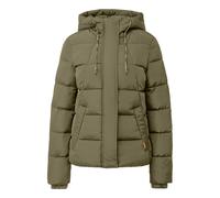 Doudoune chaude à capuche femme QS Vert 2XL