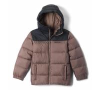 Columbia Veste à capuche Puffect pour jeune, fer/noir, taille S