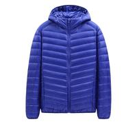 Doudoune Chaude Homme Veste Matelassée Blouson Hiver Chaud, Vestes À Capuche Matelassé en Coton Outdoor Manteau Doudoune Homme Thermiques Résistante À l'eau Coupe-Vent Décontractés Confortables