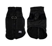 Doudoune Chien Matelassée Polaire 55cm Noir