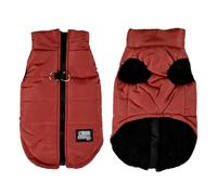 Doudoune Chien Matelassée Polaire 55cm Rouge
