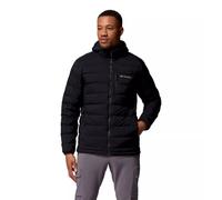 Columbia - Doudoune déperlante en duvet naturel - Drift Peak Stretch Down Hooded Jacket Black pour Homme - Taille L - Noir Noir L