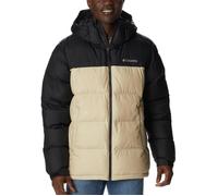 Columbia Pike Lake Hooded Jacket, Doudoune À Capuche Homme, Ancient Fossil/Black, Taille S