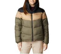 Doudoune Columbia Puffect Colourblock - Vert/Beige - Mixte - Sports d'hiver - Randonnée XS