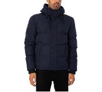Doudoune Courte À Capuche Everest - Superdry - Homme - Bleu XXL