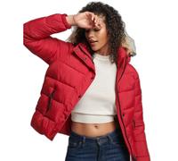 Superdry Vintage Padded Jacket Rouge L Femme