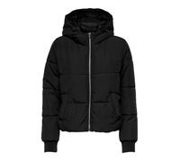 Jacqueline de Yong Doudoune courte femme Newerica Noir Capuche réglable 100% polyester L
