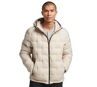 Doudoune courte matelassée Superdry Beige 2XL
