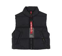 Doudoune courte sans manches noire pour femme BLACK M