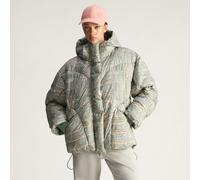 Doudoune d’hiver mi-longue imprimée adidas By Stella McCartney Soft Powder / Willow Grey / Legacy Green S