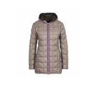 Doudoune de ski longue reversible femme Peak Mountain Awill Marron M