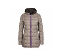 Doudoune de ski longue reversible femme Peak Mountain Awill Marron M