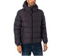 Doudoune De Sport À Capuche - Superdry - Homme - Gris XL