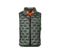 Doudoune de ville sans manche Igloo - Kaki/Orange - T.M - - 12275-008