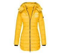 Doudoune D'hiver Femme Manteau à Capuche Veste Matelassée Mi-Longue Longue Fermeture éclair Extra Long Chaude Et épaisse Ajustée Pour Femmes Duvet Chaud Parka D'hiver Costume De Randonnée En Plein