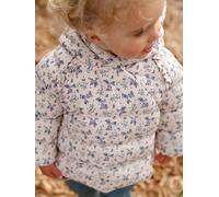 Doudoune doublée bébé asymétrique rose poudré 12M(74CM)