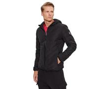 Emporio Armani Veste EA7 Train Premium Shield Down Light Hood à capuche Noir M