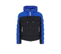Doudoune EA7 Emporio Armani - Réf. 6KPB11-PN1BZ-1578. Couleur : Bleu, Noir. Détails. - Col capuche réglable. - Manches longues. - XS