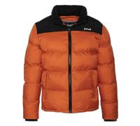 Doudoune empiècement et broderie Schott Orange M