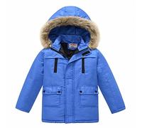 Doudoune Enfant Bébé Veste Garçons Filles Manteau à Capuche Poids léger Veste de Neige Enfants Manche Longue Vêtement Chaud Automne Hiver Chaude Mode Veste
