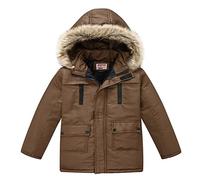 Doudoune Enfant Bébé Veste Garçons Filles Manteau à Capuche Poids léger Veste de Neige Enfants Manche Longue Vêtement Chaud Automne Hiver Chaude Mode Veste