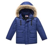 Doudoune Enfant Bébé Veste Garçons Filles Manteau à Capuche Poids léger Veste de Neige Enfants Manche Longue Vêtement Chaud Automne Hiver Chaude Mode Veste