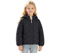 Doudoune Enfant Courte demi-saison Veste Matelassée en Coton de Couleur Unie Manteau Hiver à Capuche à Manches Longues pour Garçon Fille travail scolaire moto quotidien activités de plein air Chic