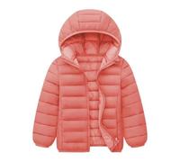 Doudoune Enfant Fille,Doudoune légère et Chaude pour garçons Manteau d'hiver Coupe-Vent avec Capuche Parfait pour l'automne et Le début de l'hiver Durable et Confortable (7-8 Years)