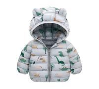 Doudoune Enfant Fille Garçon Veste d'hiver Chaude Doublée Polaire Avec Capuche Fermeture éclair Manteau Peluche épaisse Matelassée Chaude d'extérieur Neige Vêtements Pour d'extérieur