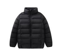 Doudoune Enfant Garcon Manches Longues, Manteaux Garçon Col Montant Chaud Blouson Veste Fermeture Éclair Printemps Hiver Sport Jogging Couleur Unie Outdoor extérieur De Boys Chic 1-9Ans