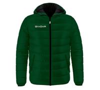 Doudoune enfant - GIVOVA - Olanda - Vert foncé/Noir - 100% polyester - Mixte XXS