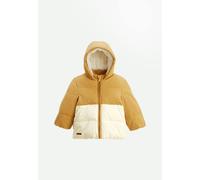 Doudoune enfant imperméable doublé polaire avec capuche charly camel 12M