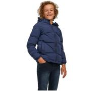 Doudoune enfant Jack & Jones Seamless marine - capuche, polyester recyclé, coupe classique 10 ans