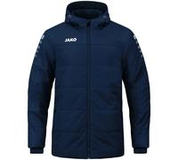 JAKO - Veste D'Entraîneur D'Équipe à Capuche, Mixte Enfant, Marin, 164