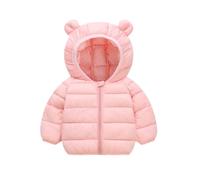 Doudoune Enfant Unisexe Légère Veste Matelassée Fille en Duvet à Capuche Manteau Blouson Garçon Chaud Automne Hiver Manteaux et Blousons Vêtement de Plein Air pour 1-7 Ans