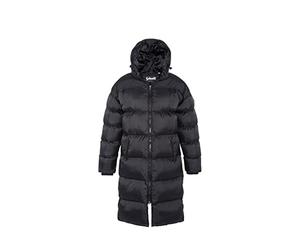 Doudoune extra longue a capuche homme Schott Ref 58395 Noir - M