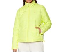 Doudoune Femme - Adidas Originals - Jaune Fluo - Manches Longues - Col Montant - 100% Polyester Recyclé 36