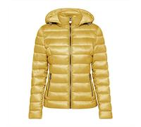 Doudoune femme ARTIKA Ionic Jacket N1106 veste capuche manteau blouson d'hiver (XL, Cheese Yellow)